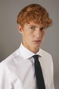 FRENCH COLLAR SLIM FIT CLASSIC SHIRT WHITE