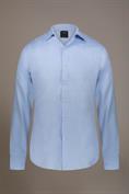 FRENCH COLLAR CLASSIC FIT CLASSIC SHIRT DK SKY