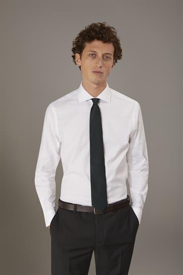 FRENCH COLLAR CLASSIC FIT CLASSIC SHIRT WHITE