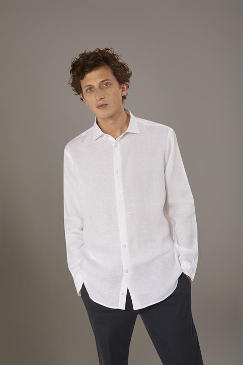 FRENCH COLLAR BAGGY FIT SHIRT