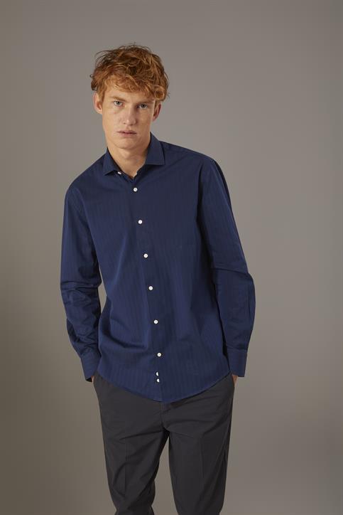FRENCH COLLAR SHIRT BAGGY FIT