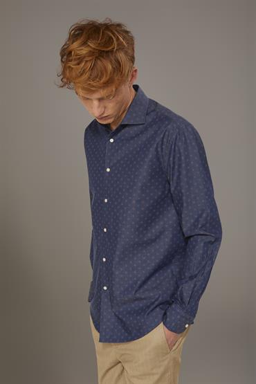 FRENCH COLLAR SHIRT BAGGY FIT