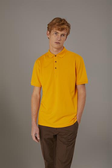 SHORT SLEEVE POLO YELLOW