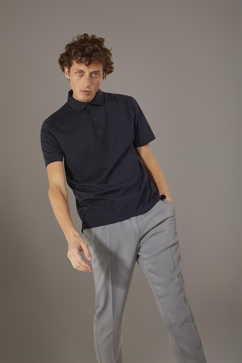 SHORT SLEEVE FRENCH COLLAR POLO