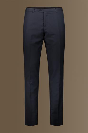 SLIM TROUSERS CLASSIC WAISTBAND<br/>VARIANTE : BLACK