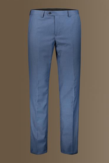 SLIM SUIT TROUSERS<br/>VARIANTE : AVION