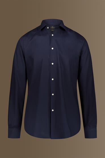 FRENCH COLLAR CLASSIC FIT SHIRT<br/>VARIANTE : BLUE