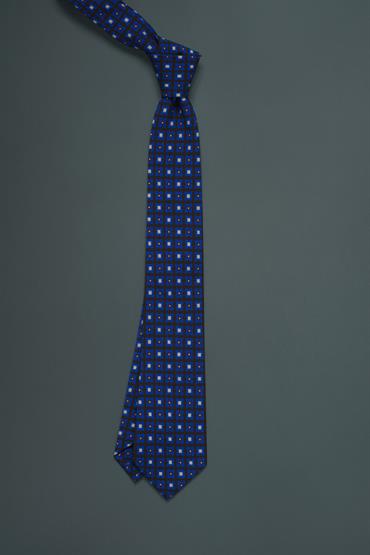 TIE WIDTH 8 CM<br/>VARIANTE : DK BLUE