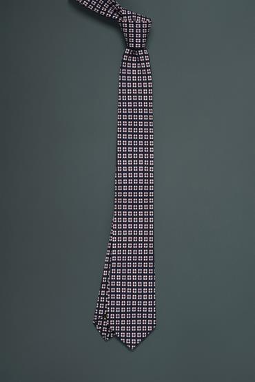 TIE WIDTH 8 CM<br/>VARIANTE : BLUE