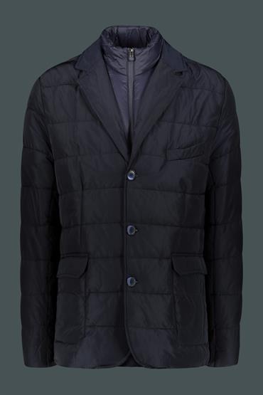 PADDED JACKET<br/>VARIANTE : BLUE