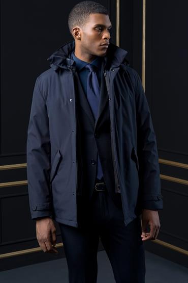 DOUBLE TECH JACKET<br/>VARIANTE : BLUE