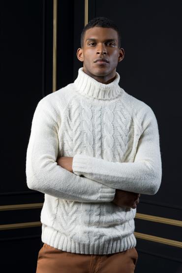 TURTLE NECK<br/>VARIANTE : BEIGE MEL