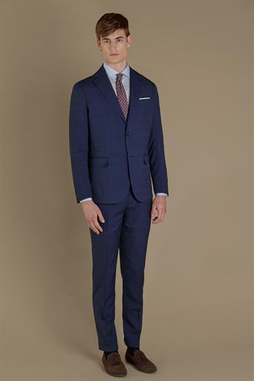 NOTCH SINGLE BREASTED SUIT<br/>VARIANTE : BLUE