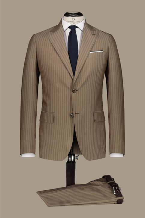 PEAK LAPEL SINGLE BREASTED SUIT