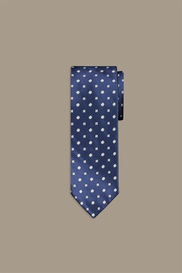 TIE WIDTH 8 CM<br/>VARIANTE : BLUE