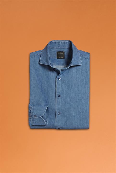 FRENCH COLLAR CLASSIC FIT CASUAL SHIRT