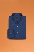 BUTTON DOWN COLLAR CLASSIC FIT CASUAL SHIRT DENI