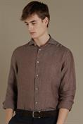 FRENCH COLLAR CLASSIC FIT CASUAL SHIRT