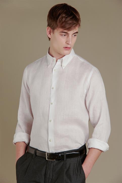 BUTTON DOWN COLLAR CLASSIC FIT SHIRT