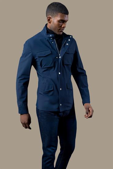 FIELD JACKET<br/>VARIANTE : BLUE