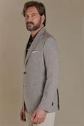 PEAK LAPEL SINGLE BREASTED JACKET