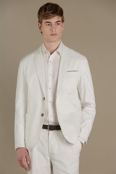 NOTCH SINGLE BREASTED JACKET<br/>VARIANTE : CIPRIA