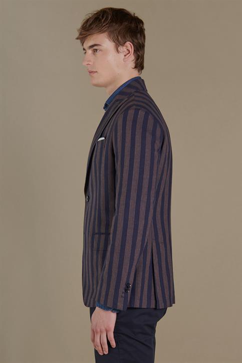PEAK LAPEL SINGLE BREASTED JACKET
