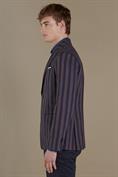 PEAK LAPEL SINGLE BREASTED JACKET