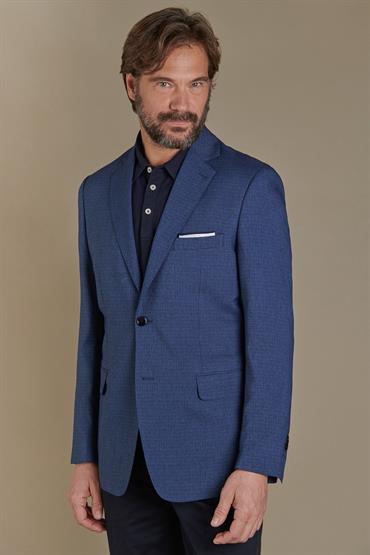 NOTCH SINGLE BREASTED JACKET<br/>VARIANTE : BLUE