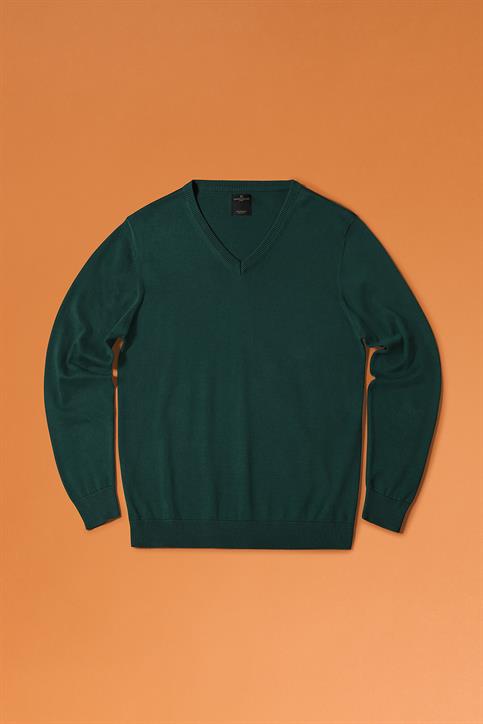 V NECK SWEATER