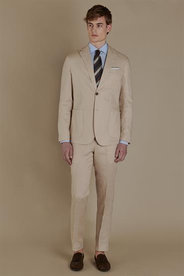 classic trousers<br/>VARIANTE : BEIGE