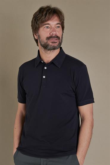 SHORT SLEEVE POLO<br/>VARIANTE : DK BLUE