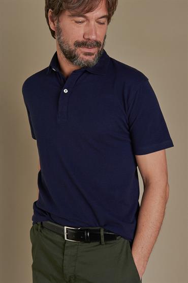 SHORT SLEEVE POLO<br/>VARIANTE : BLUE