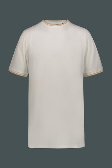 short sleeve t-shirt<br/>VARIANTE : BLUE/NUT