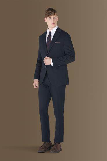 notch single breasted suit<br/>VARIANTE : NAVY