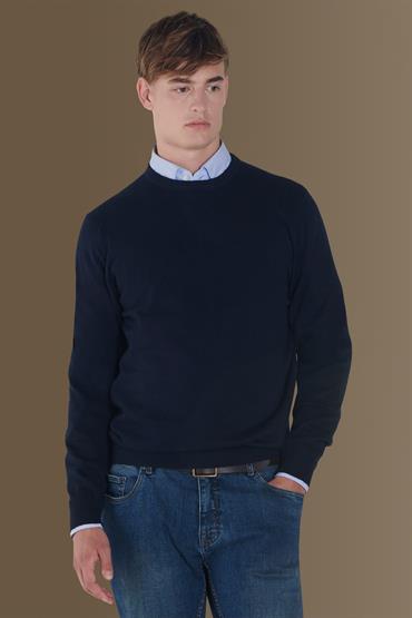 ROUND NECK SWEATER<br/>VARIANTE : BEIGE