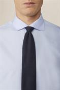 french collar classic fit shirt DK SKY