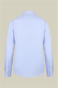french collar classic fit shirt DK SKY