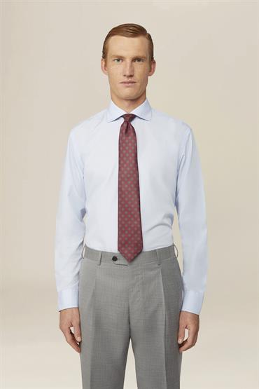 french collar classic fit shirt LT SKY