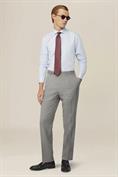 french collar classic fit shirt LT SKY
