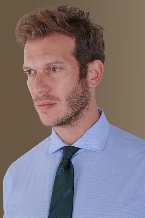 french collar classic fit shirt