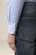 french collar classic fit shirt DK SKY