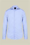 french collar classic fit shirt DK SKY