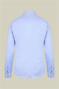french collar classic fit shirt DK SKY