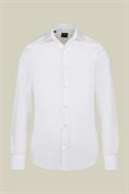 french collar classic fit shirt WHITE