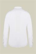 french collar classic fit shirt WHITE
