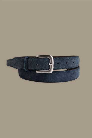 30 MM CLASSIC SUEDE BELT<br/>VARIANTE : BLUE