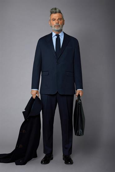 SINGLE BREASTED SUIT BLUE