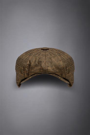 NEWSBOY HAT BROWN
