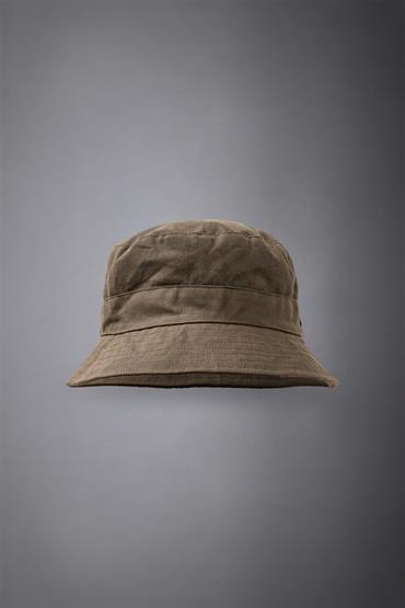 FISHERMAN HAT MILITARY/ BROWN